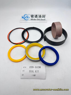 229-5538 Комплект уплотнений гидравлического цилиндра | Замена OEM для экскаваторов