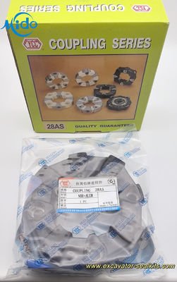 Черный стандартный размер Центафлексная резиновая сцепка для экскаватора