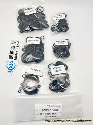 Ремкомплект уплотнений главного распределительного клапана экскаватора PC220LC-6 6D95