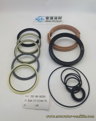 Комплект запасных уплотнений OEM премиум-класса для комплекта уплотнений гидравлического цилиндра подъема отвала 707-99-56250