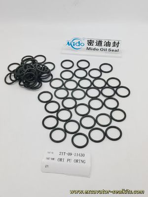 Резиновое уплотнительное кольцо Komatsu: 21T-09-11430 Надежный полиуретан | Резиновые уплотнения | В наличии - индивидуальные заказы