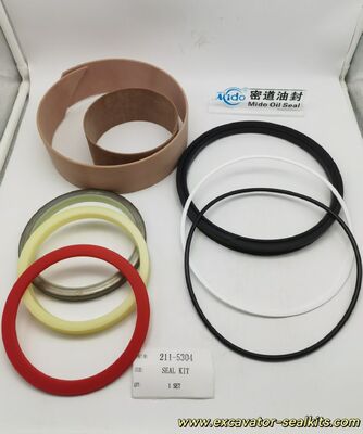 211-5304 Комплект уплотнений гидравлического цилиндра для колесного погрузчика Caterpillar 988G | Ремонт утечек