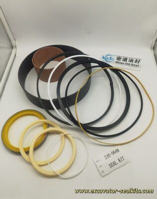 Комплект уплотнений для гидравлического цилиндра бульдозера CAT D10 — совместим с моделями D10T, D10R, D10N | 246-0648 | 2460648