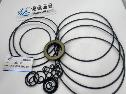 Прочный комплект уплотнений поворотного двигателя M5X180 для SK330-8 SK350-8, ваше надежное гидравлическое уплотнение, оптовый заказ по всему миру