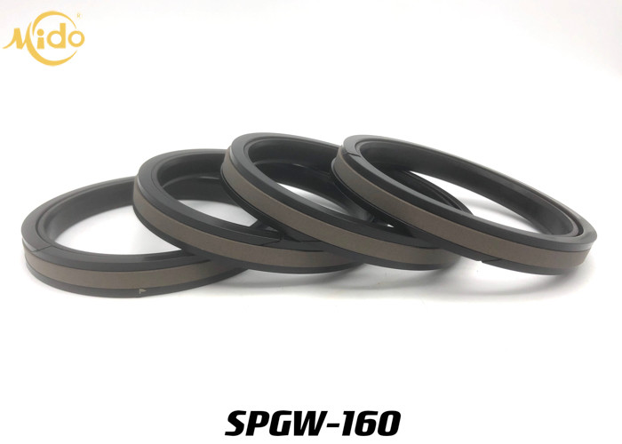 Уплотнение поршеня SPGW 160 гидравлическое, представление уплотнения набора уплотнения кота сопротивления носки высокое
