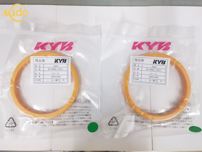 Неподдельный набор оранжевое TPU уплотнения штанги экскаватора KYB KAYABA 55*70*9 0